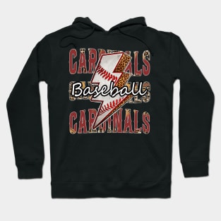 Graphic Baseball Cardinals Proud Name Team Vintage Hoodie